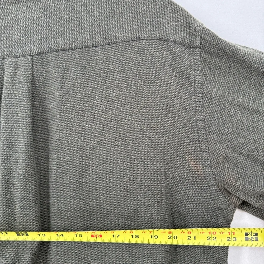 Brooks Brothers‎ 346 Men's Green Textured Button Down Shirt Size L Soft Cotton